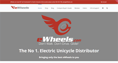 Desktop Screenshot of ewheels.com