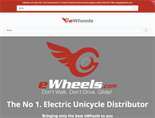 Tablet Screenshot of ewheels.com